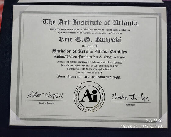 Bachelors of Arts