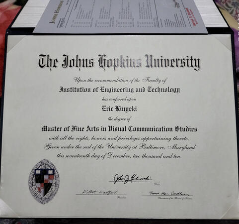 Master of Fine Arts